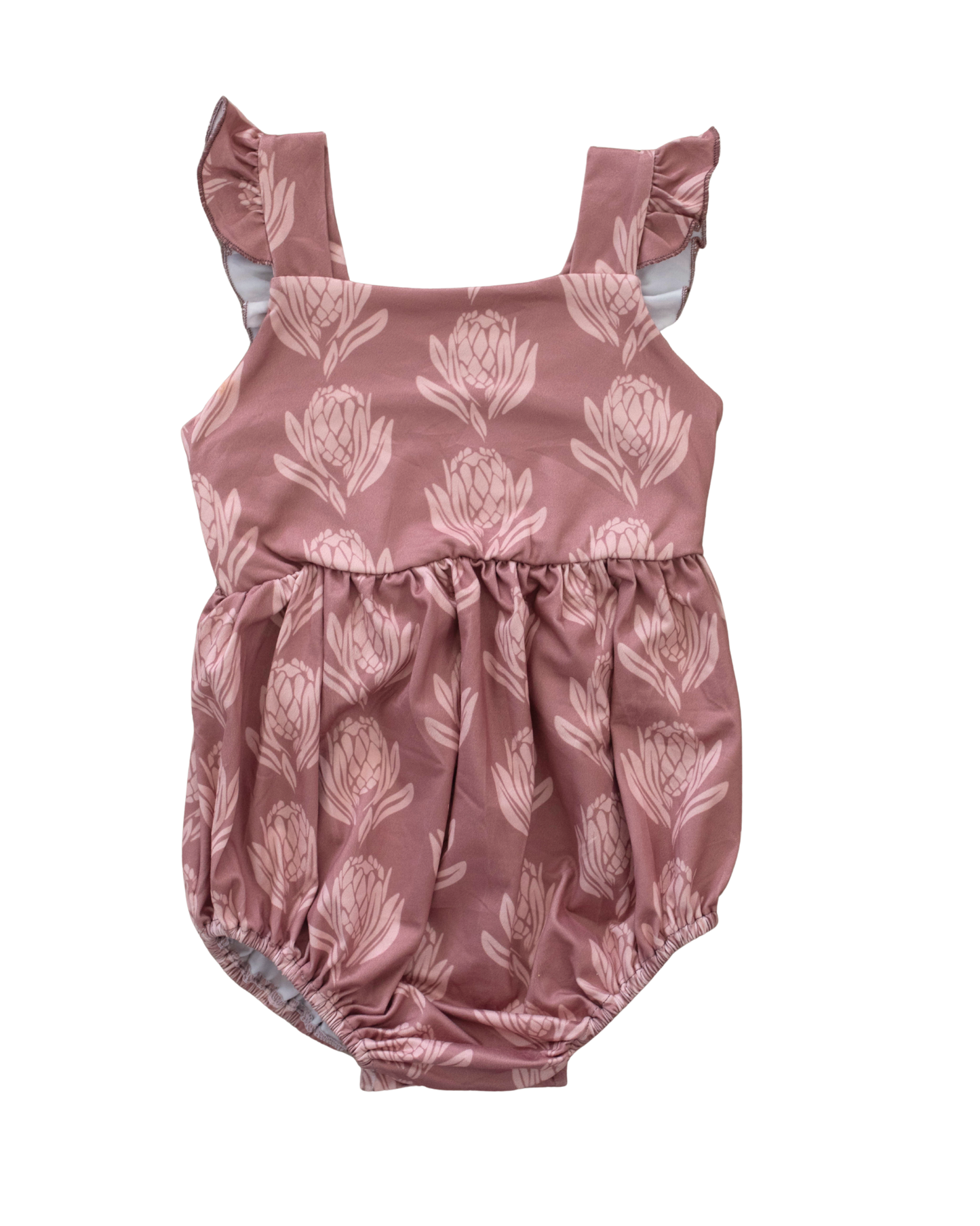 Terracotta Ginger Bubble Romper