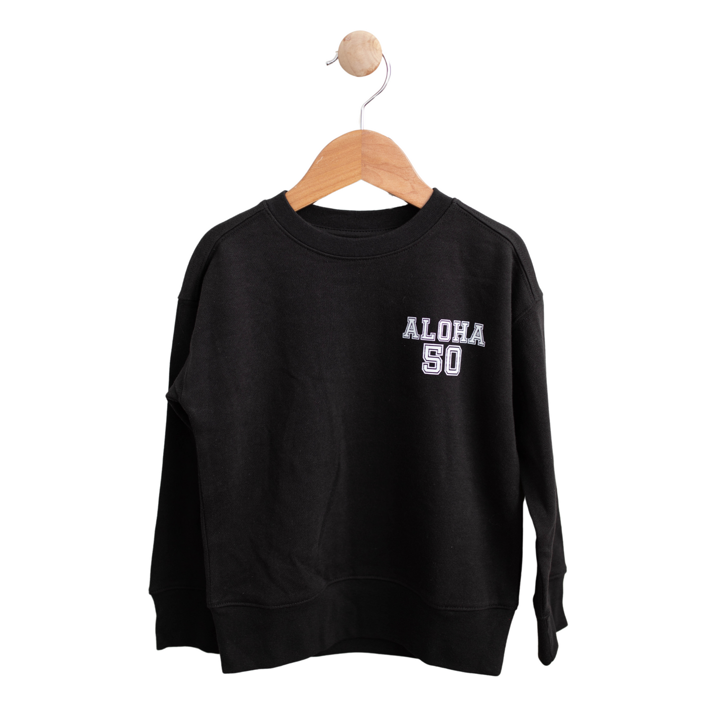 Baseball Crewneck Sweater Size M (8) - Final Sale
