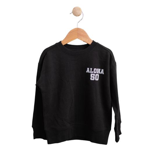 Baseball Crewneck Sweater Size M (8) - Final Sale