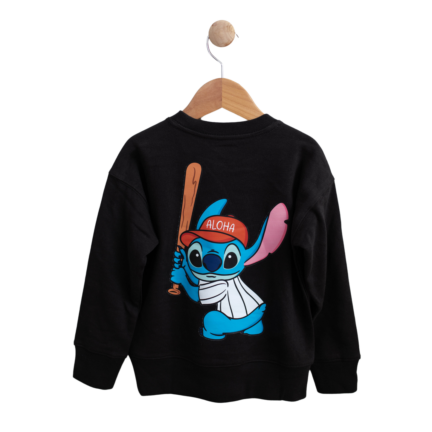 Baseball Crewneck Sweater Size M (8) - Final Sale