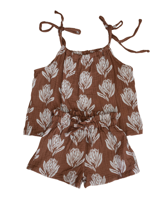 Ginger Muslin 2pc Set