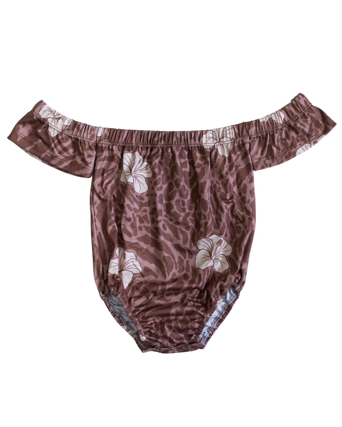 Wild Hibiscus OTS Bodysuit