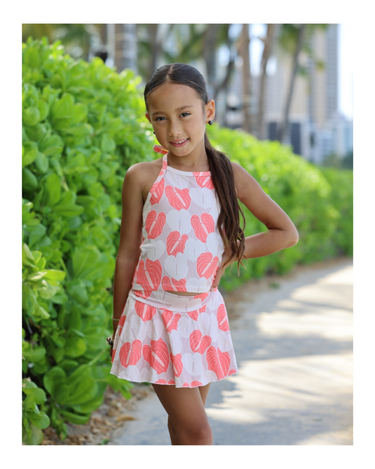 Anthurium Skort Set