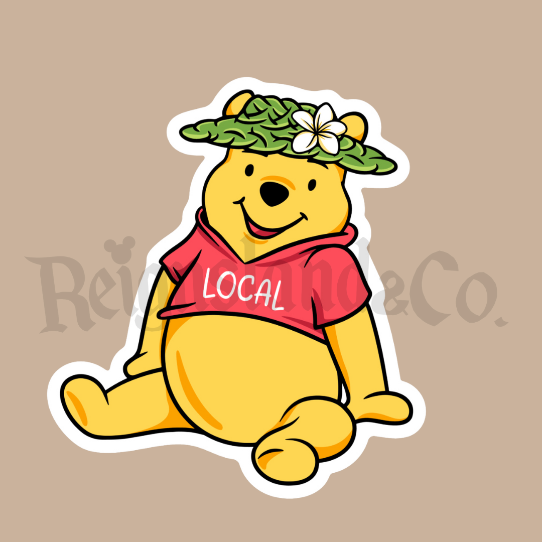 Local Pooh Sticker